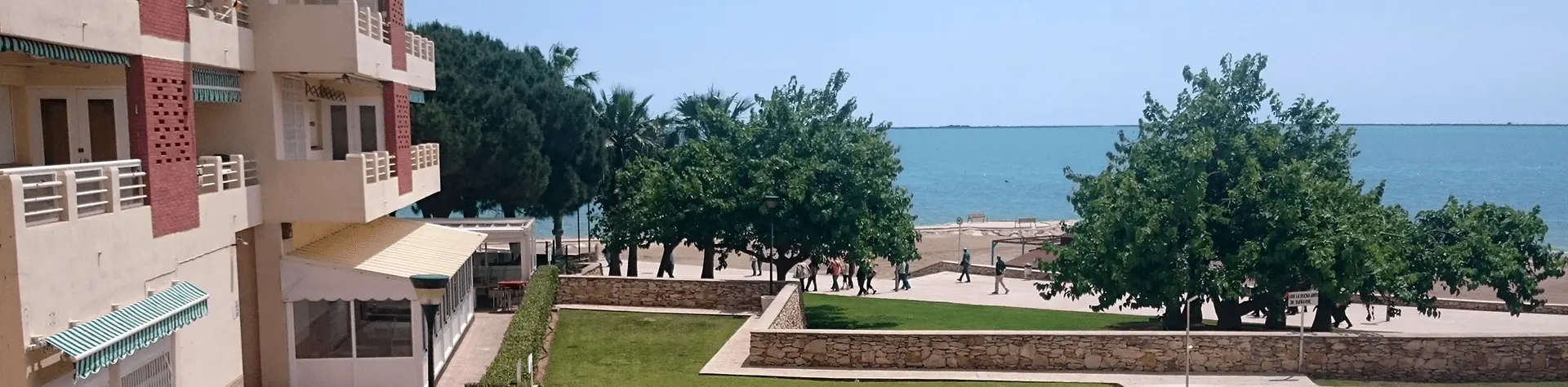 Vista des del balcó del mar